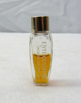 Jacques Griffe Enthousiasme Miniature Perfume, 0.12 Fl. Oz. DISCONTINUED   Rare