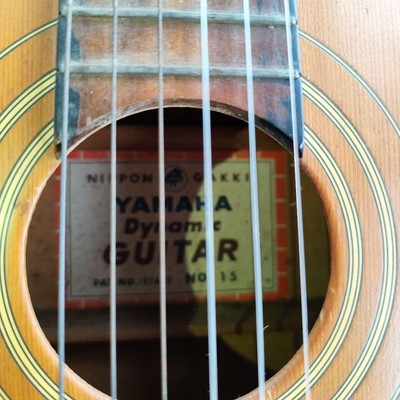 ギター Yamaha Dynamic Guitar No.15 Yamaha Dynamic Guitar No.15 1963 Natural Japan Vintage ALL