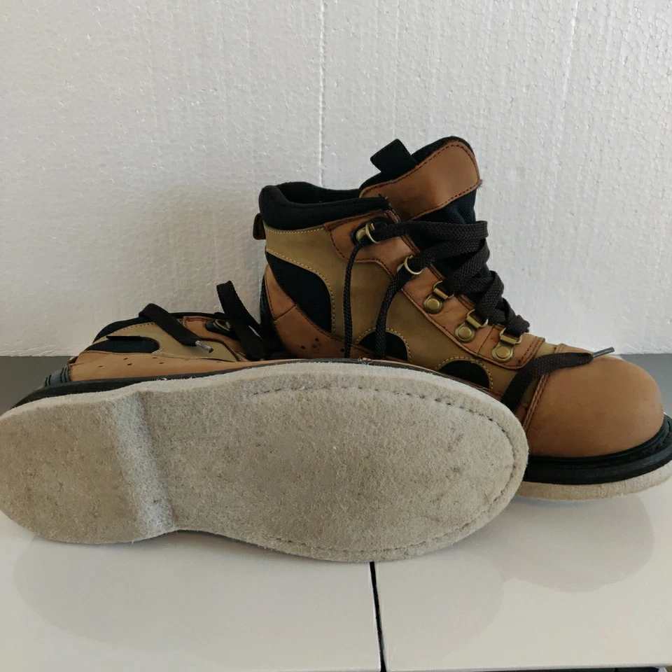 Ботинки Redington Wading мужские размер 8 США войлочная подошва бежевые - Изображение 2 из 4