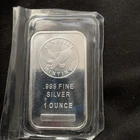 1 oz SILVER BAR  .999+ FINE SILVER SUNSHINE MINT BEAUTIFUL CONDITION!!