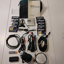 Sony MD Walkman MZ-R55 Plus 9 Memorex Minidiscs