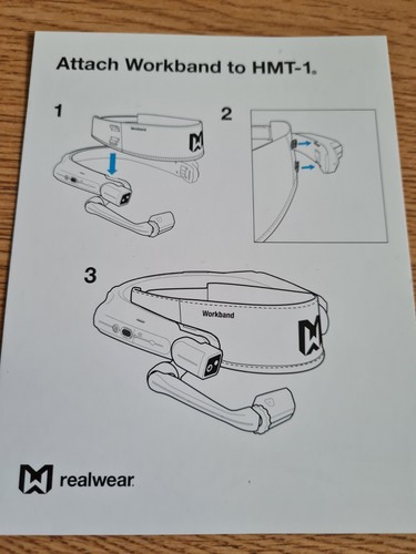 Realwear hmt 1 Reality AR Camera Bril - Afbeelding 11 van 12