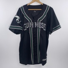 Guinness Green White Harp Adult Toucan 1759 Baseball Jersey Official Licensed