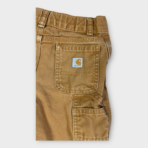 Carhartt Pants Youth Boys 3T Duck Canvas Outdoor Hunting Cotton Workwear Kids - Picture 5 of 7
