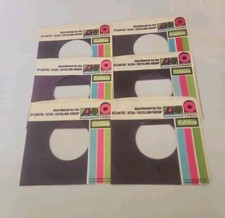 45 RPM 7" RECORD SLEEVES CO. SLEEVE 6 PACK SEE PHOTOS Atlantic/ATCO SLV309 