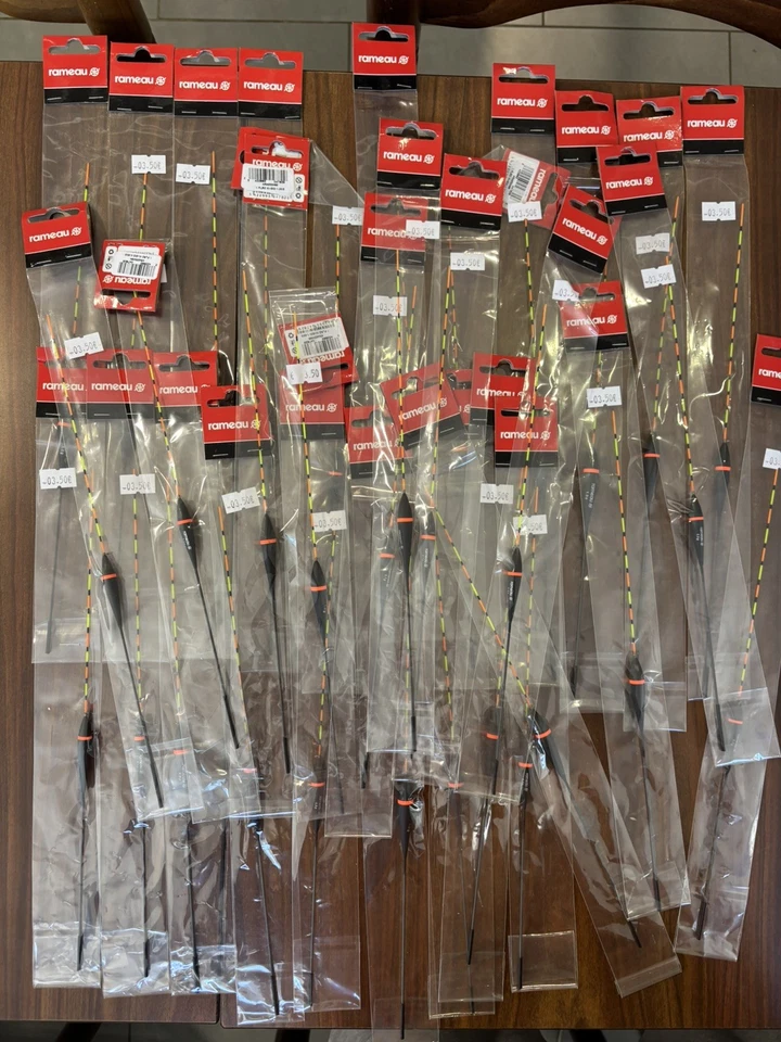 30 Flotteurs Pêche au Coup Rameau KI-GOI - Neufs sous Blister (0.50g et 0.70g - Photo 1/2