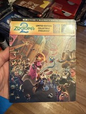 Zootopia 2 - 4K Limited Edition U.S. Steelbook 4K Blu-ray Digital