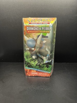Pokémon TCG Diamond & Pearl Mysterious Treasures Rampardos Theme Deck Box 60