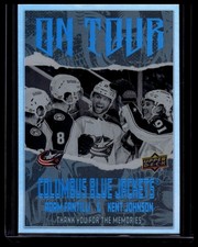 2024-25 Upper Deck #OT-4 Adam Fantilli / Kent Johnson On Tour
