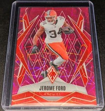 2025 Panini Phoenix - Jerome Ford #3 Pink Lazer /149 Browns