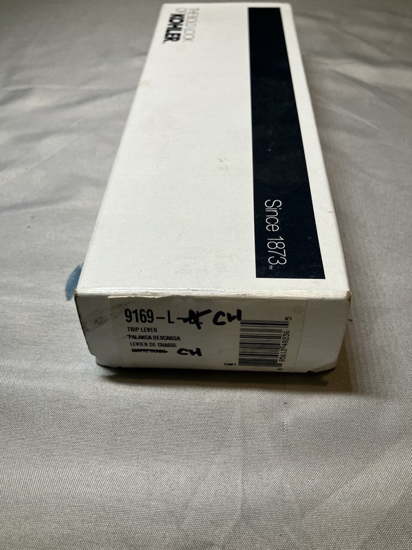 Kohler K-9169-L Santa Rosa Trip Lever Chrome Left Hand Toilet Flush Handle