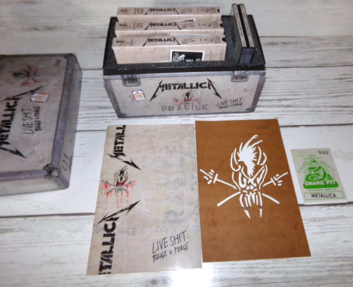 Box Set Metal Music & Concerts VHS Tapes for sale | eBay