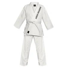 Agile Dragon BJJ White Gi Brazilian Jiu-Jitsu Kimono MMA Grappling Uniform Suit
