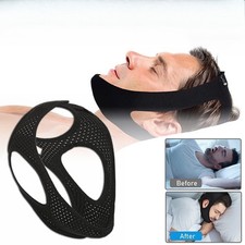 Anti Snoring Chin Strap Sleep Apnea Snore Stop Belt Snoreless Sleep Jaw Solution