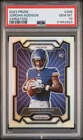 2023 Panini Prizm - Rookie Variation Jordan Addison #308 Silver Prizm (RC) PSA10