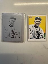 TY COBB HOF 2009 Topps T-206  1/1 BLACK Printing Plate #66 RARE! See PHOTOS!