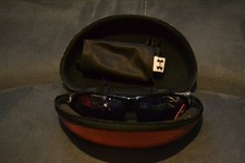 Under Armour Mens UA Yard Dual Sunglasses Clear/Baseball Tuned Orange NEW in Box