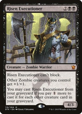 MTG Risen Executioner  - Dragons of Tarkir #116