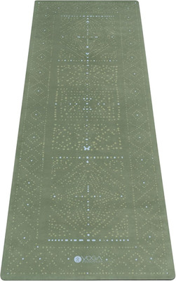 Eco Luxury Combo Yoga Mat for Hot Yoga & Power - Includes Carrying Strap!