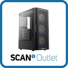 Antec AX20 Black Tempered Glass Mid-Tower ATX Case