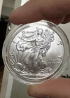 2018 1 oz Silver American Eagle Coin Uncirculated in Capsule