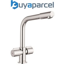 Bristan PI SNK C Pinnacle Monobloc Sink Mixer Chrome Kitchen Tap Metal Heads