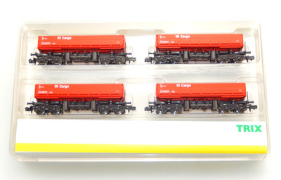 Minitrix Spur N 15209 Schüttgutwagenset DB Cargo - 4 teilig
