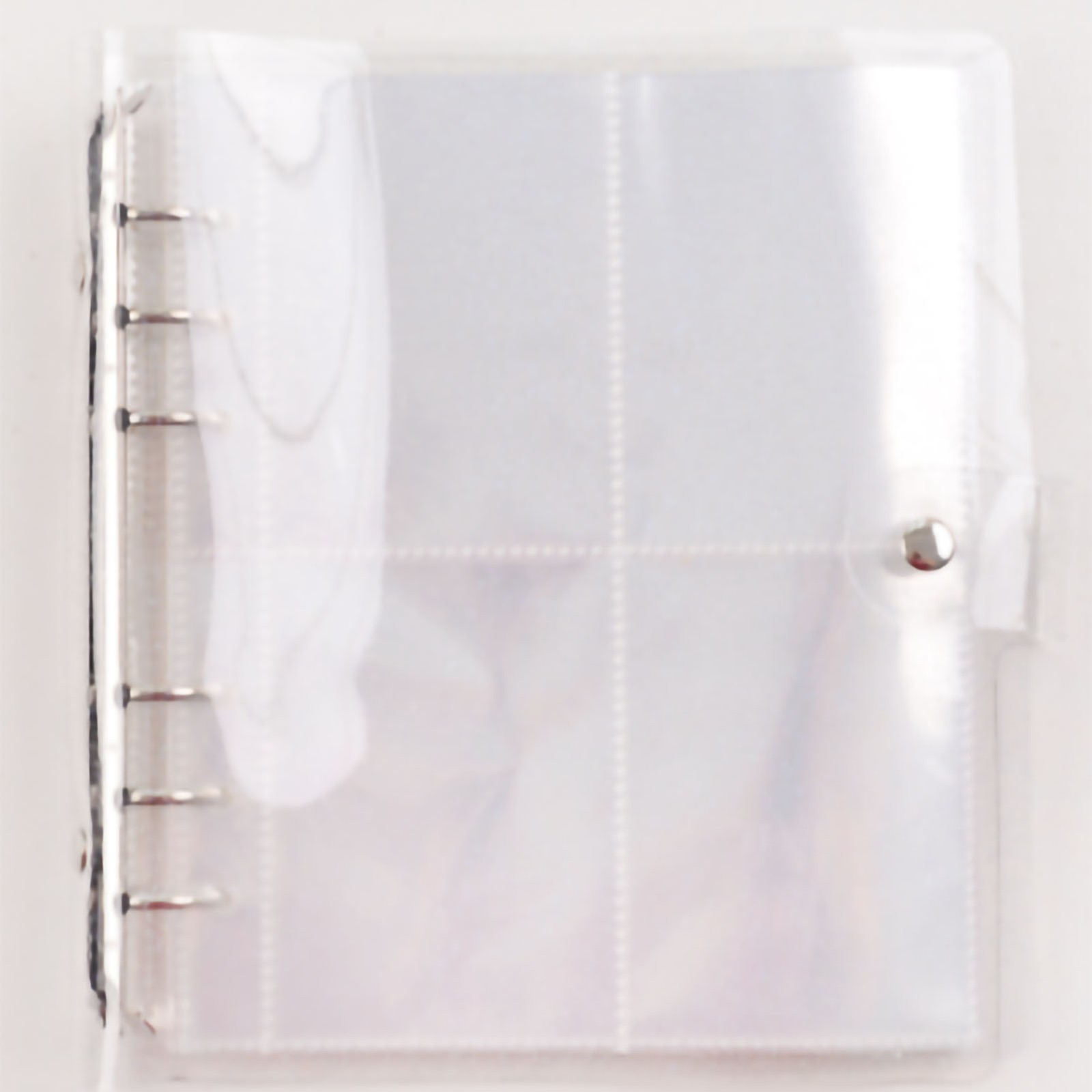 Transparent Loose Leaf Photo Album Large Capacity Photo Album Jelly Color Album