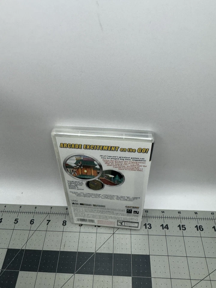 Capcom Classics Collection Remixed - PlayStation Portable (Psp) Case Fresh - Image 3 of 4