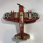 Marx Tin Windup US Army Fighter Plane Nice K-27