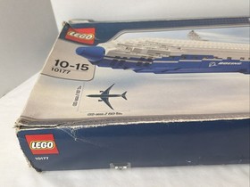 Lego Sculptures Set #10177 Boeing 787 Dreamliner Instructions & Damaged Box ONLY