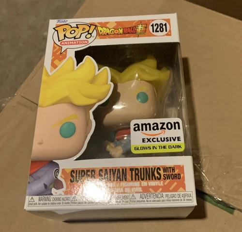 Funko Pop! Vinyl: Dragon Ball - Super Saiyan Trunks with Sword-GITD #1281