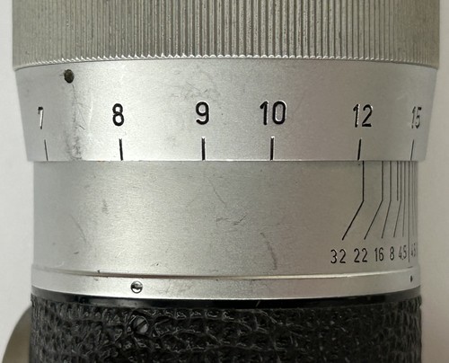  LEICA LEITZ WETZLAR  HECTOR  135mm f/4.5 L39 LTM Lens w/caps FREE SHIPPING - Picture 10 of 20