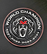 Formula 1 MAX VERSTAPPEN 4x World Champion Collectible Coin - F1 Redbull Racing