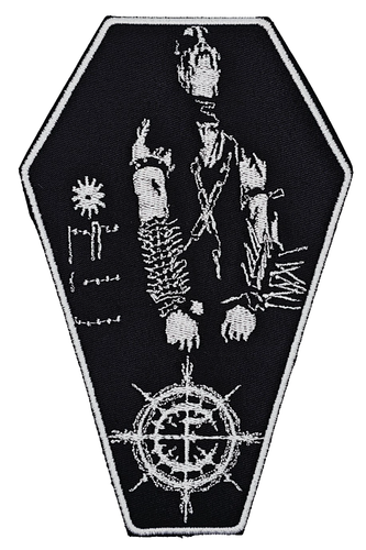 CARPATHIAN FOREST WERE GOING TO HELL FOR THIS (coffin border) EMBROIDERED PATCH