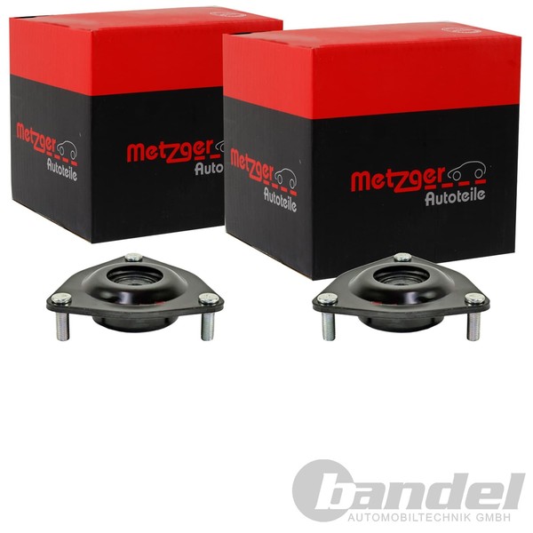 2X Metzger Domlager Vorne Passend FÜR CitroËN C-CROSSER C4 Mitsubishi ASX-image