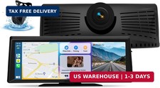 Wireless Portable with Apple CarPlay Screen,8.1" Touch Screen Car Stereo with 2K