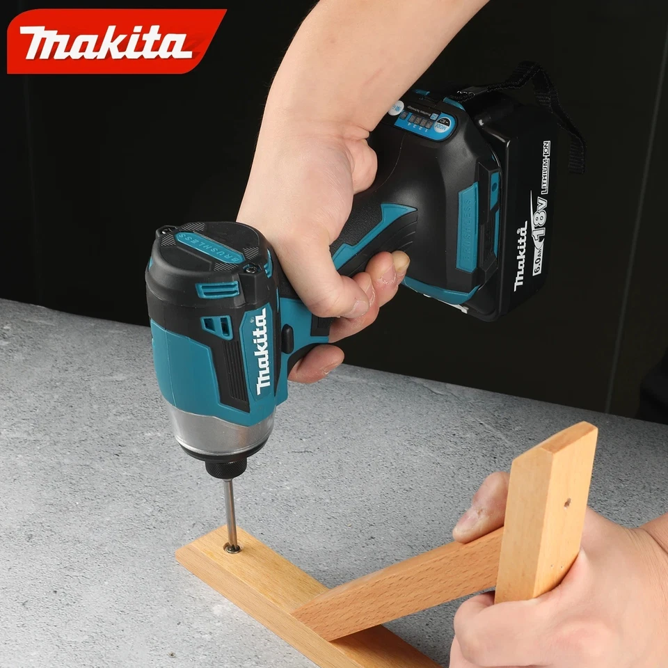 Makita DTD173 18V Brushless Impact Driver 180Nm Cordless Electric Drill Tool - Image 2 of 4