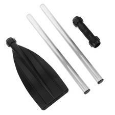 Boat Paddle Canoe Kayak Oar with Reinforced Blade Aluminum Alloy Handle