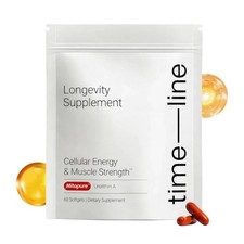 Time-Line Longevity Supplement Mitopure Urolithin A 60 Softgels