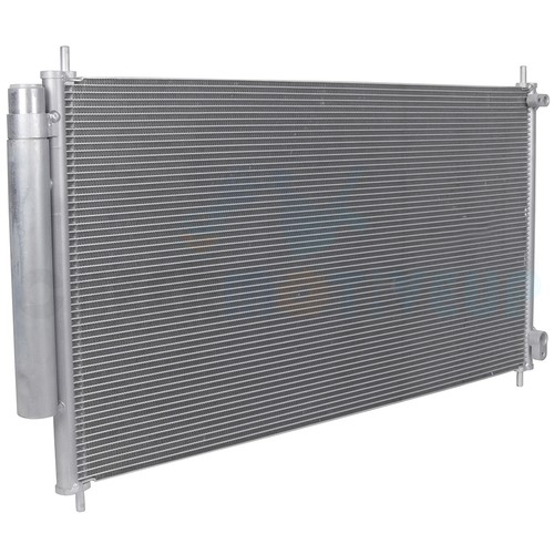 Condensador de CA con secador para Honda Civic 2012-2015 condensador de flujo paralelo plateado - Imagen 10 de 19