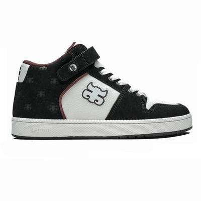 Ipath Skateboard Shoes Grasshopper Black Suede/Cream