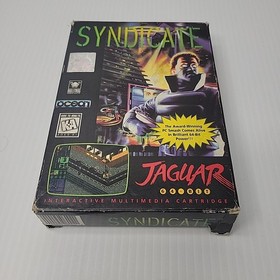 Syndicate (Atari Jaguar, 1995) CIB Complete With Manual & Box