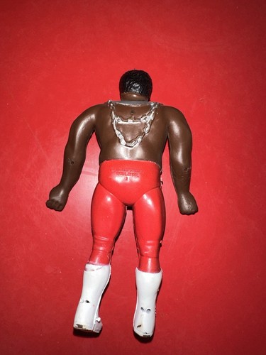 WWF LJN Bendies JYD Junk Yard Dog 3" Wrestling Figure WWE Bendems As Shown - Picture 2 of 2
