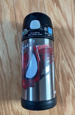 New Thermos Marvel Spider-Man 12oz Stainless Steel Insulated Water Bottle