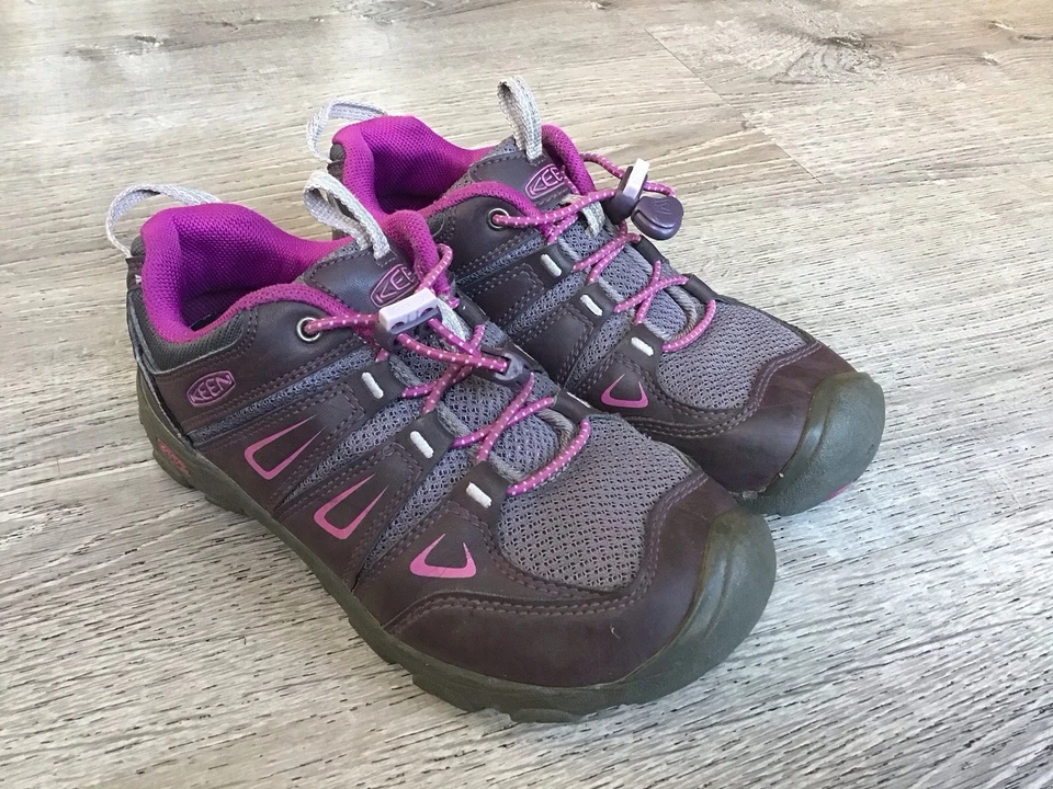 Keen Oakridge Niñas Trail Senderismo Zapatos para Correr Talla 2 Ciruela Púrpura Vino 1015193 Foto 2 de 4