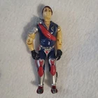Vintage 1985 GI JOE Xamot v1 Figure  Cobra Soldier Crimson Guard Commander