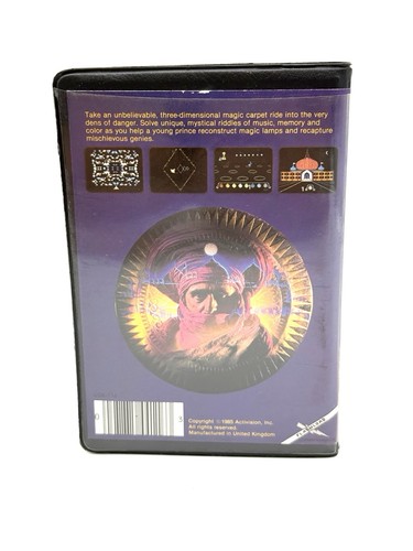 COMMODORE 64 ACTIVISION Tape Master of The Lamp New Old Stock FT9 - Picture 2 of 4