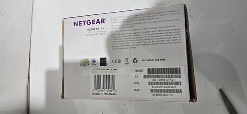 NETGEAR EX6120-100NAS AC1200 Dual Band WiFi Range Extender. Damaged Box Opened. - Afbeelding 4 van 4