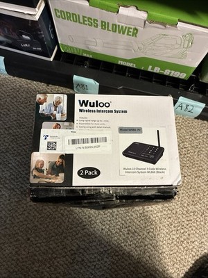 Wuloo WL666 Wireless Intercoms System - Black